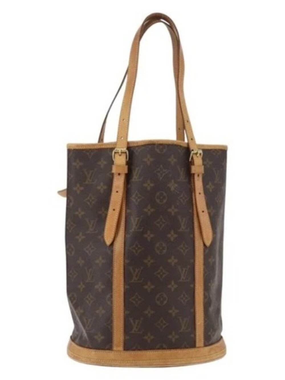 LOUIS VUITTON Monogram Bucket GM Shoulder Bag M42236 LV Auth EC995